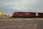 CP ES44AC Locomotive leading a train